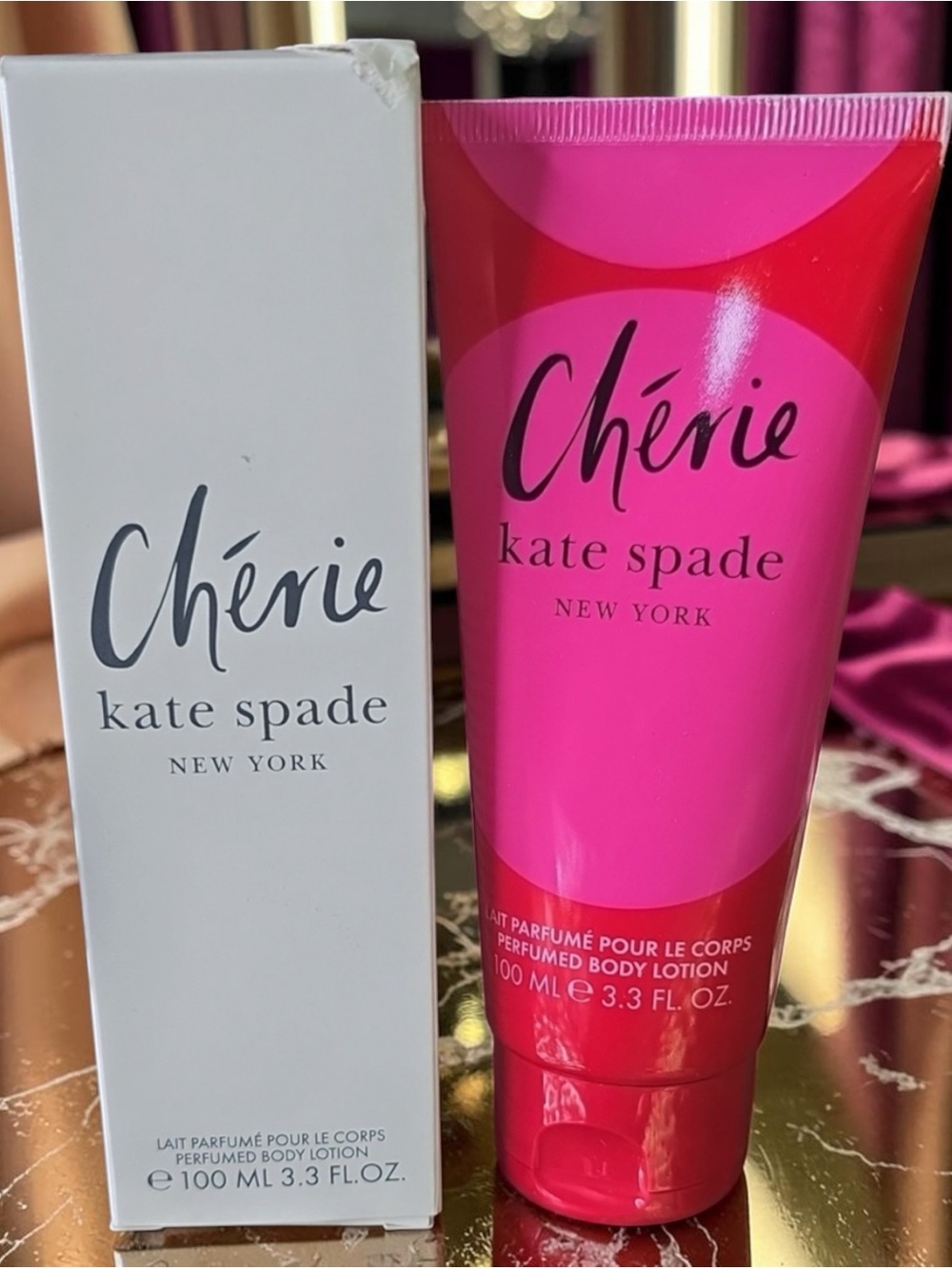 Kate Spade Chérie Perfumed Body Lotion 100ml 3.3 Fl oz